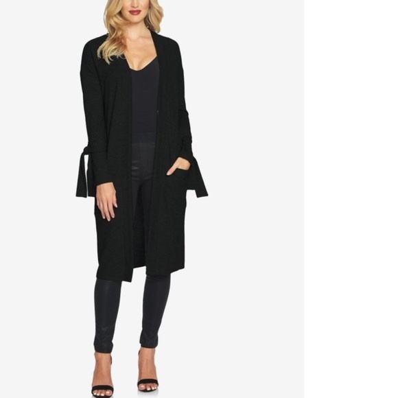 1.State The Cozy Tie Sleeve Cardigan - Picture 1 of 4